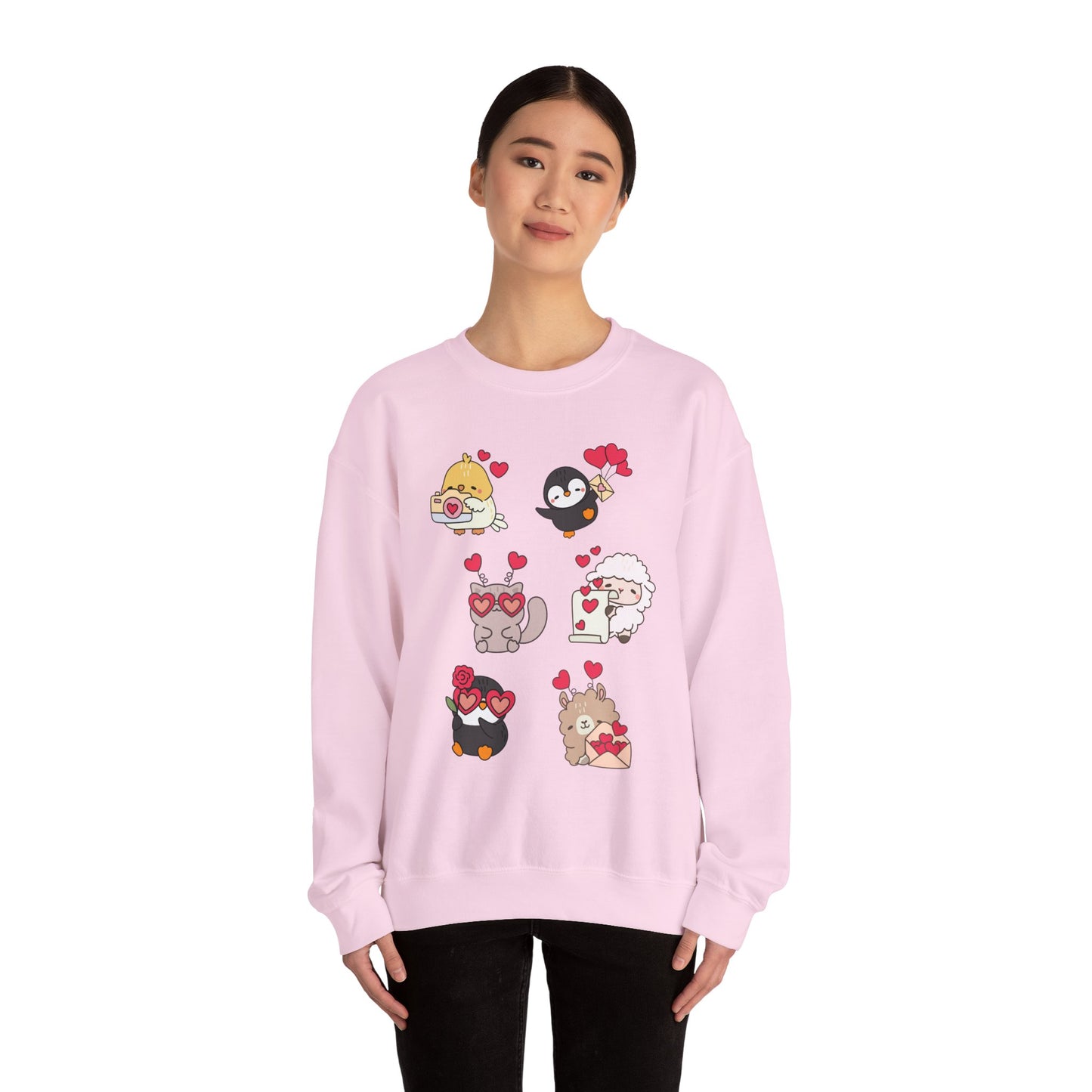 Valentines Animals Sweatshirt