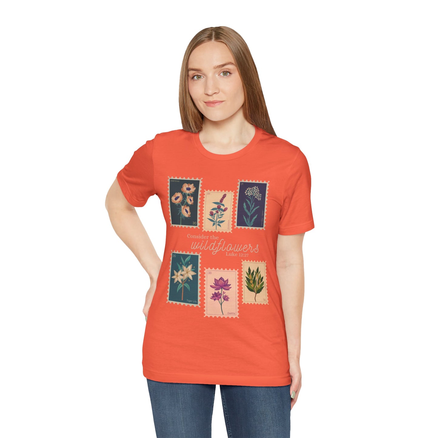 Luke 12:27 Womens T-shirt