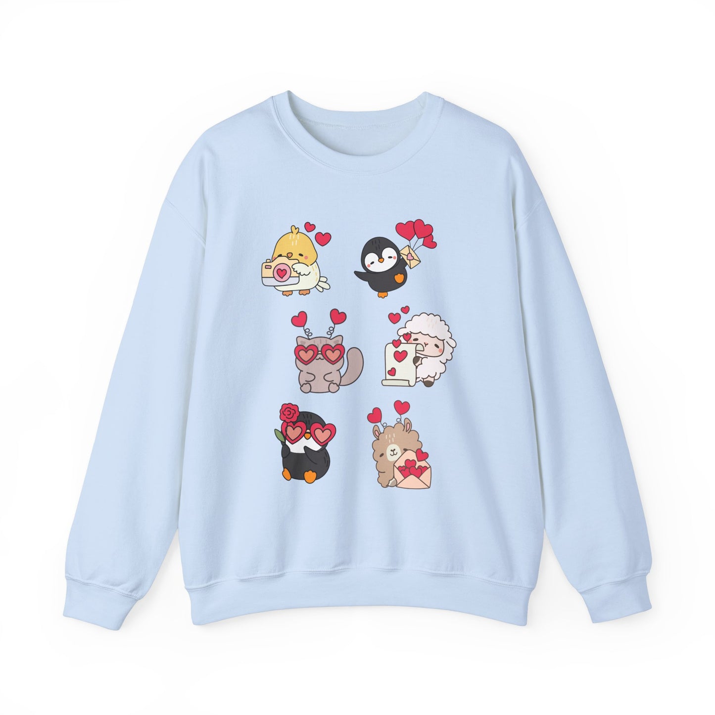 Valentines Animals Sweatshirt