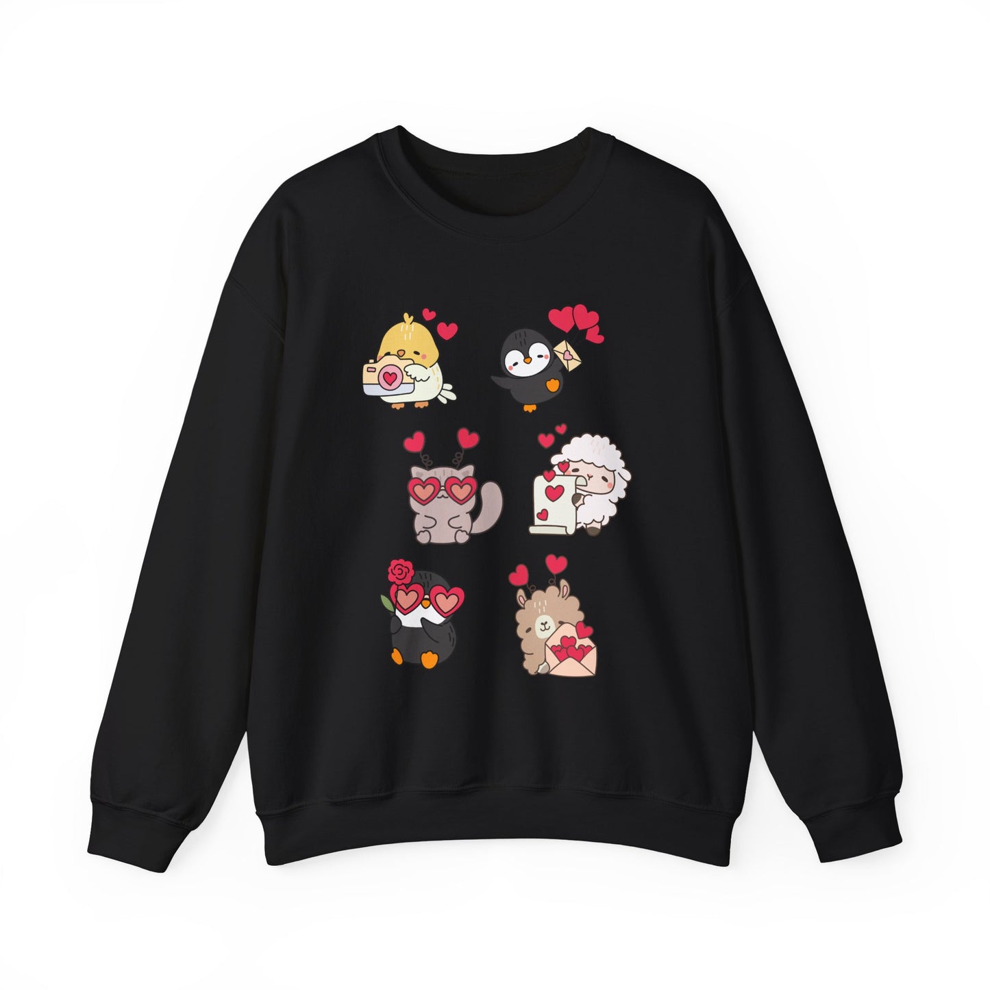 Valentines Animals Sweatshirt