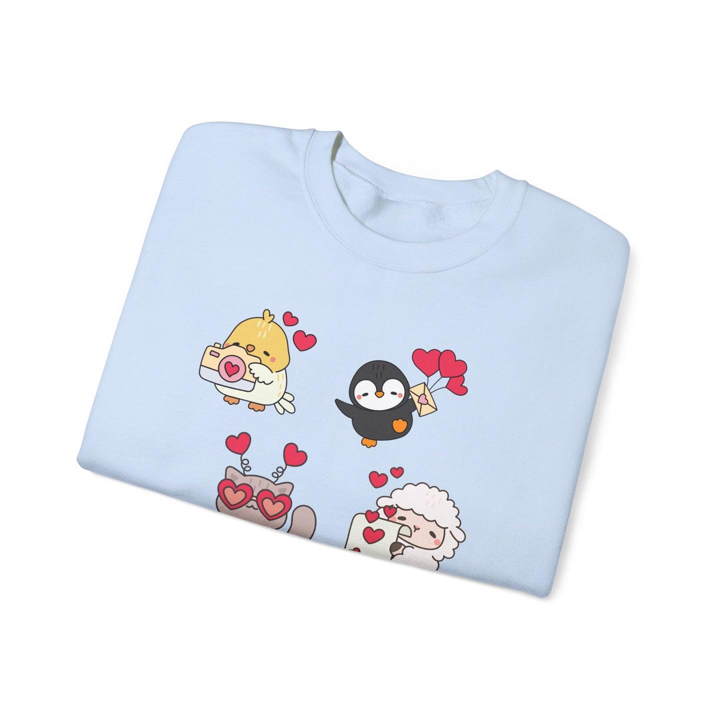 Valentines Animals Sweatshirt