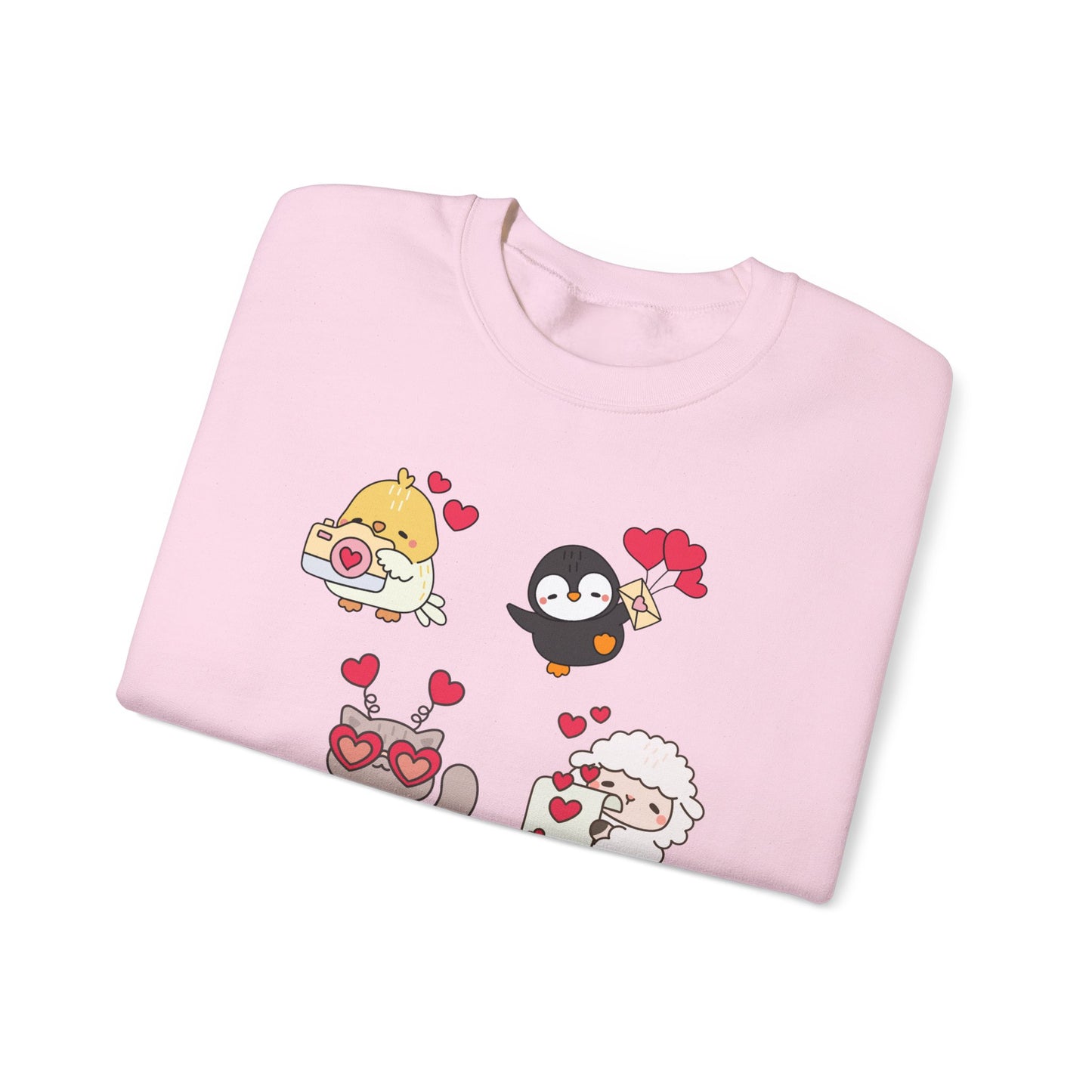 Valentines Animals Sweatshirt